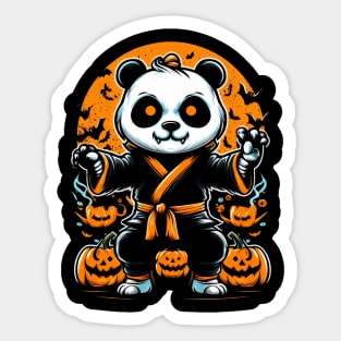 Vampire Panda Sticker